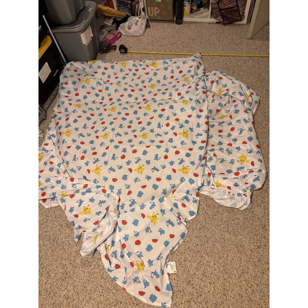 Pokemon First Starters Twin Bed Sheet Set